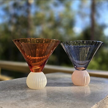 Cocktailglas - Burned Orange