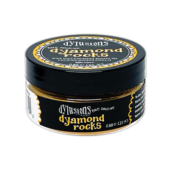 Dyan Reaveley Dylusions Dyamond Rocks Embossing Powder - Pure Sunshine