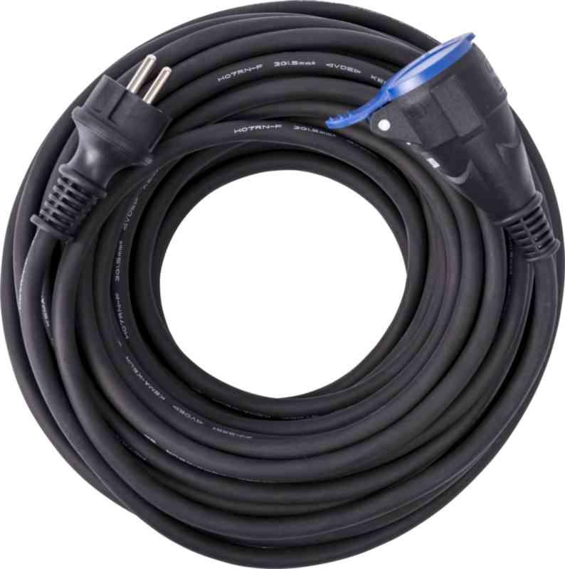 Skarvsladd 5m H07RN-F, 230 V, jordad med lock
