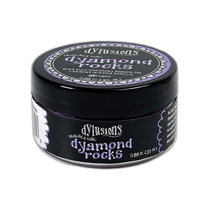 Dyan Reaveley Dylusions Dyamond Rocks Embossing Powder - Laidback Lilac