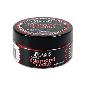 Dyan Reaveley Dylusions Dyamond Rocks Embossing Powder - Postbox Red