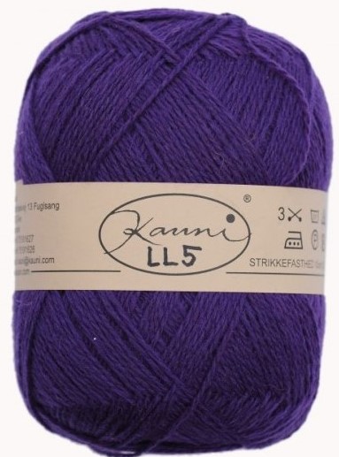 Kauni-Enfärgat. LL5. Violett.