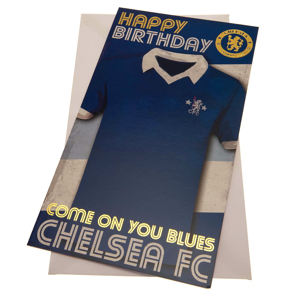 Chelsea Födelsedagkort Retro