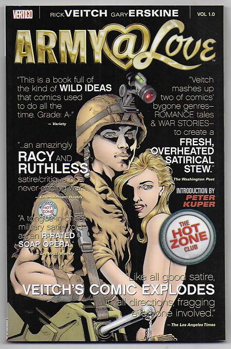 Army @ Love: Volume 1 - The Hot Zone Club TP NM- Veitch Erskine