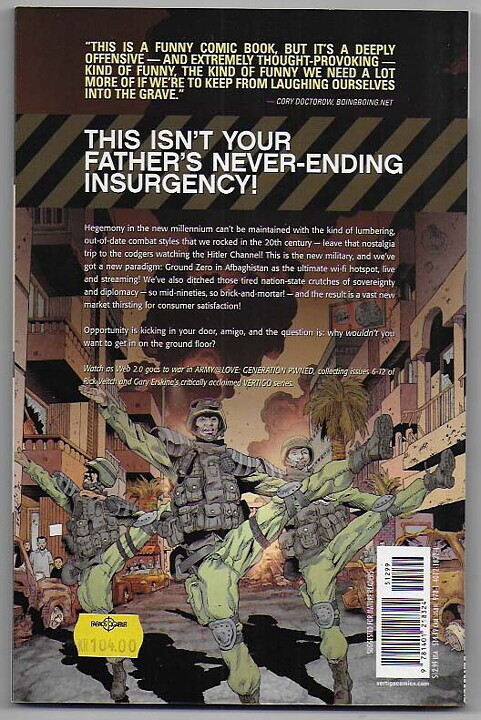 Army @ Love: Volume 2 - Generation Pwned TP NM- Veitch Erskine