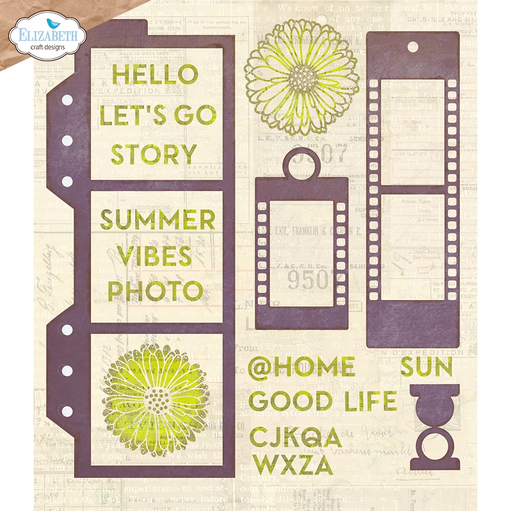Elizabeth - Frame Page with Gerbera's - 2