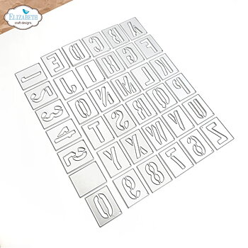 Elizabeth - Stencil Alphabet