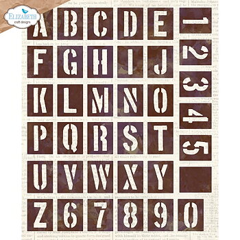 Elizabeth - Stencil Alphabet