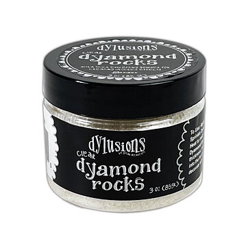 Dyan Reaveley Dylusions Dyamond Rocks Embossing Powder - Clear