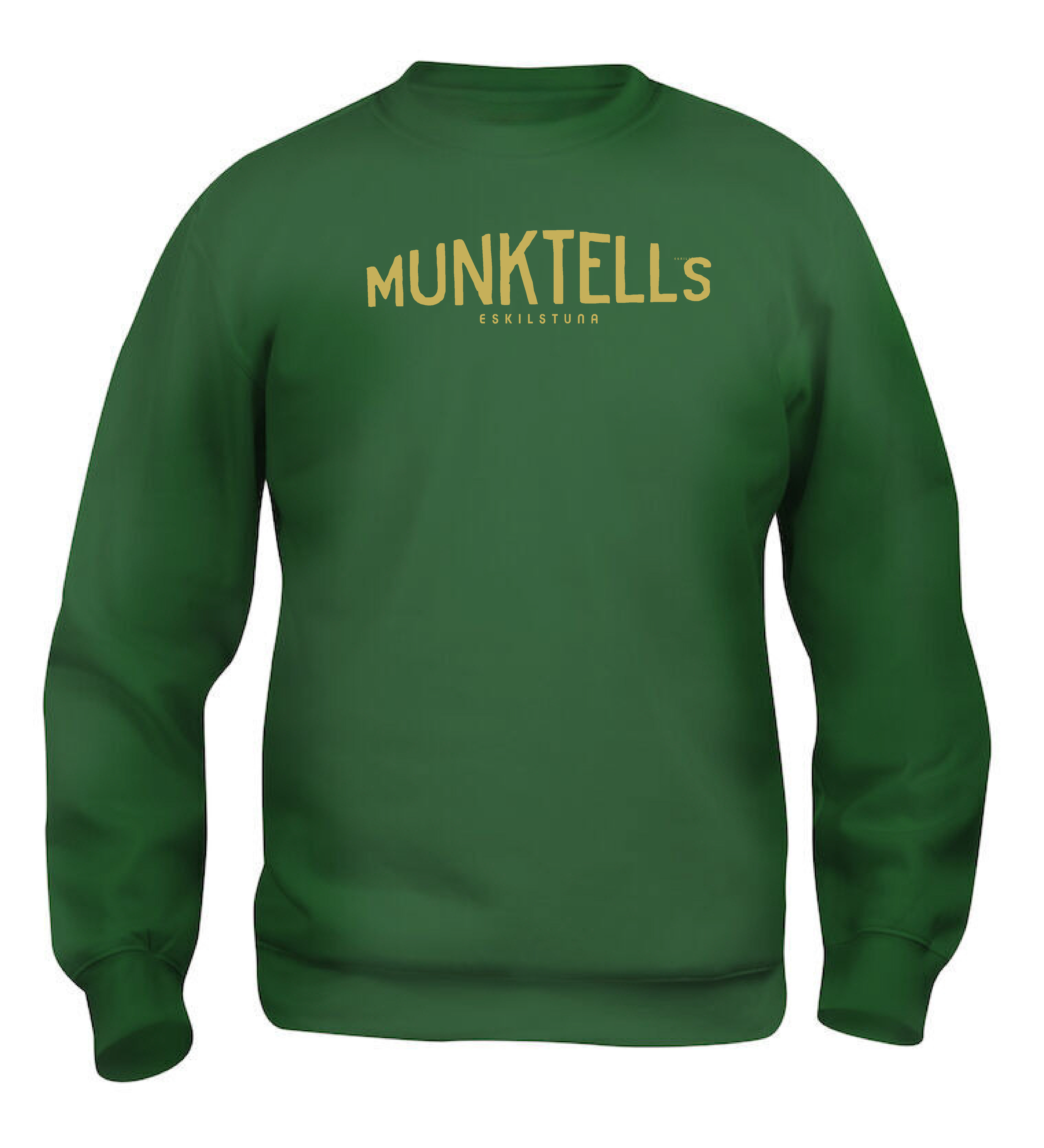 Sweatshirt Munktells Eskilstuna -Buteljgrön