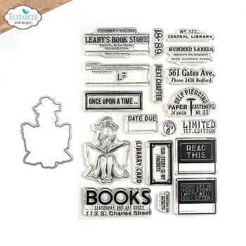 Elizabeth - The Bookstore - Stamp and Die set