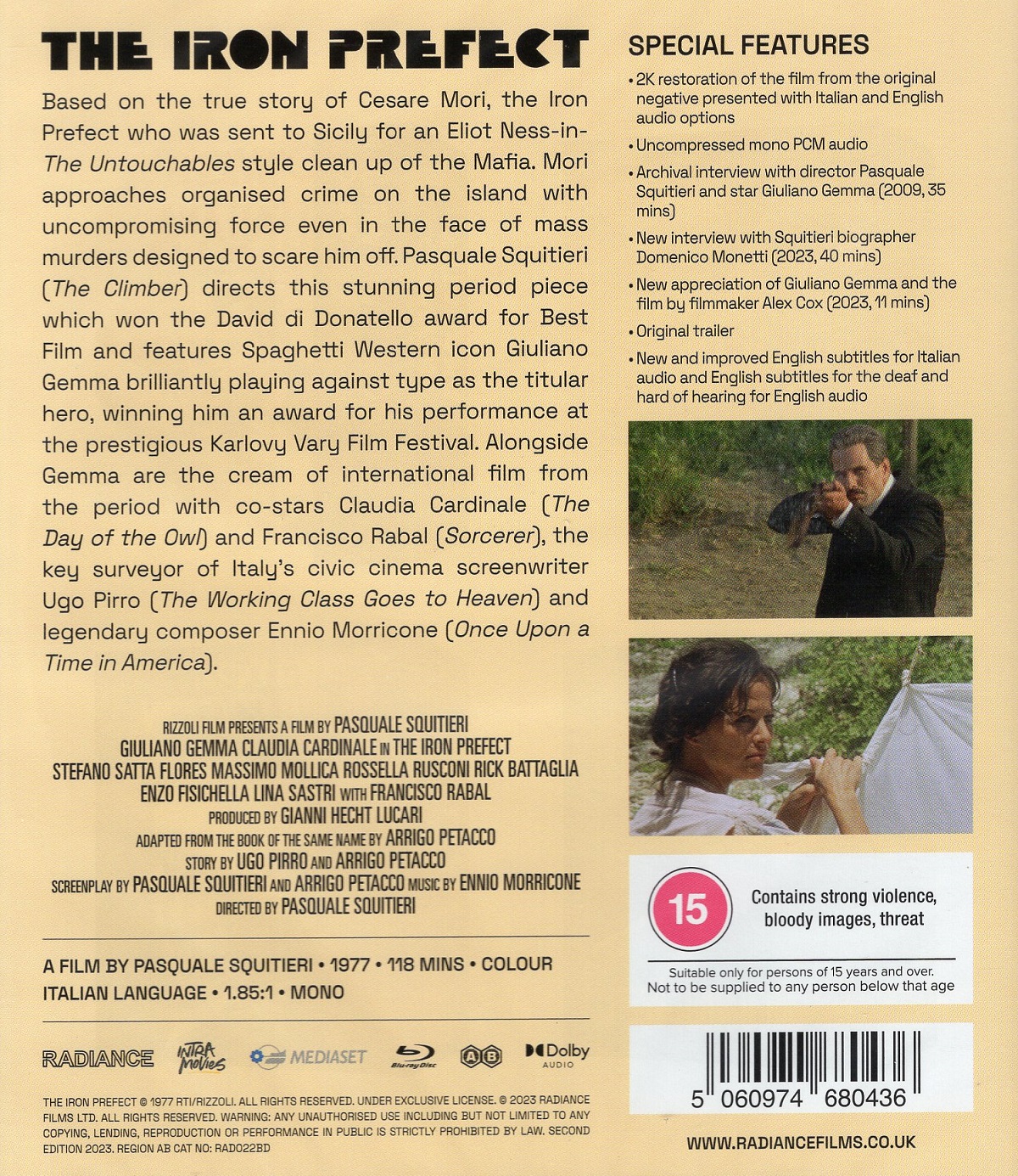The Iron Prefect (ej svensk text) (Blu-ray) - 2