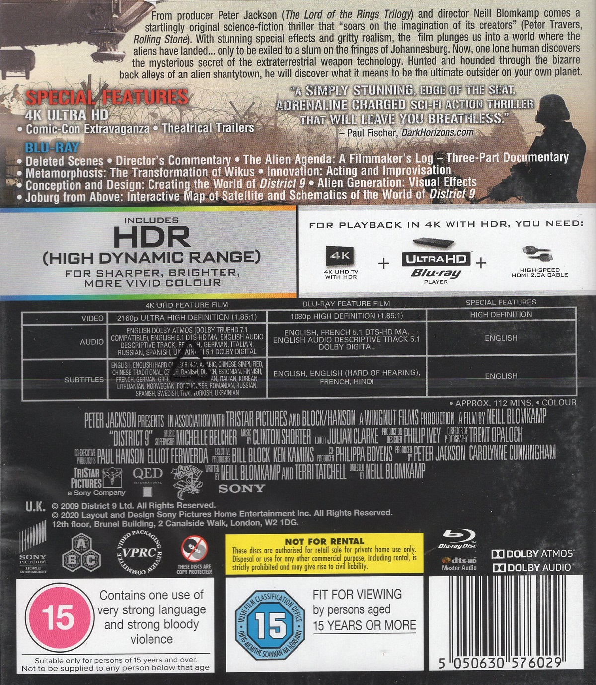 District 9 (4K Ultra HD + Blu-ray) - 2