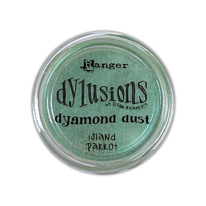 Dyan Reaveley Dylusions Dyamond Dust - Island Parrot