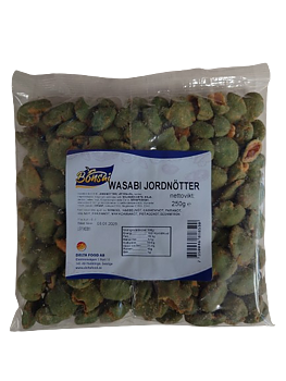 Wasabi Jordnötter  250 g