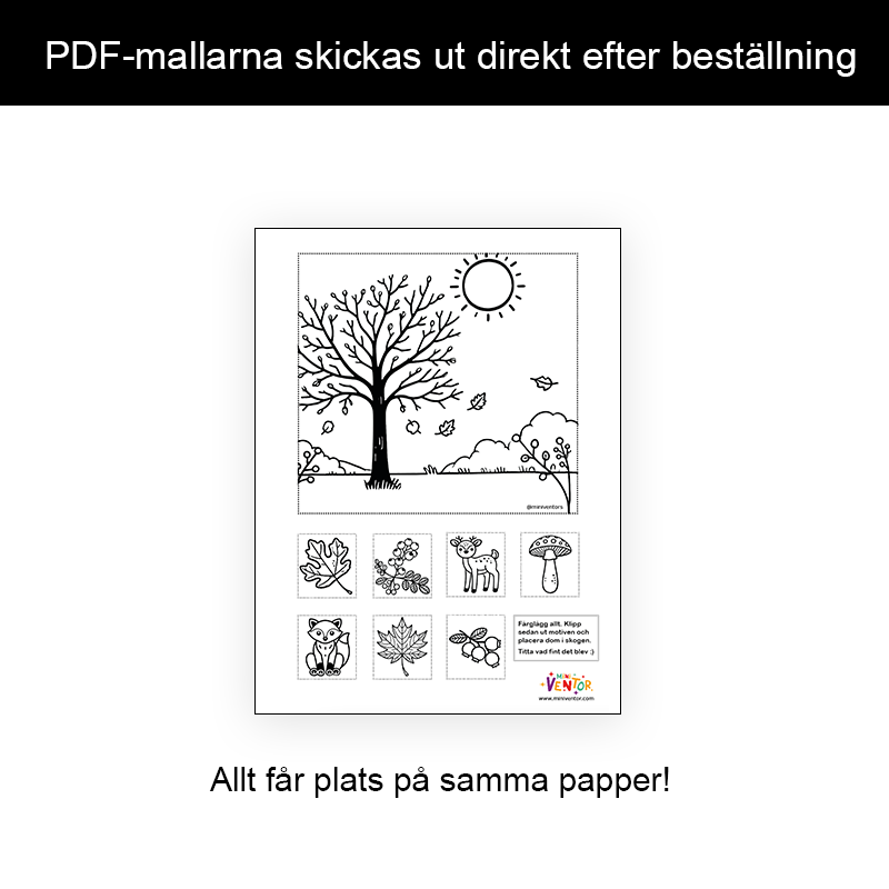 Clip Art - Skogen - 3