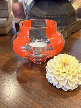 I Am Not Perfect Candle Holder - Cherry (röd)