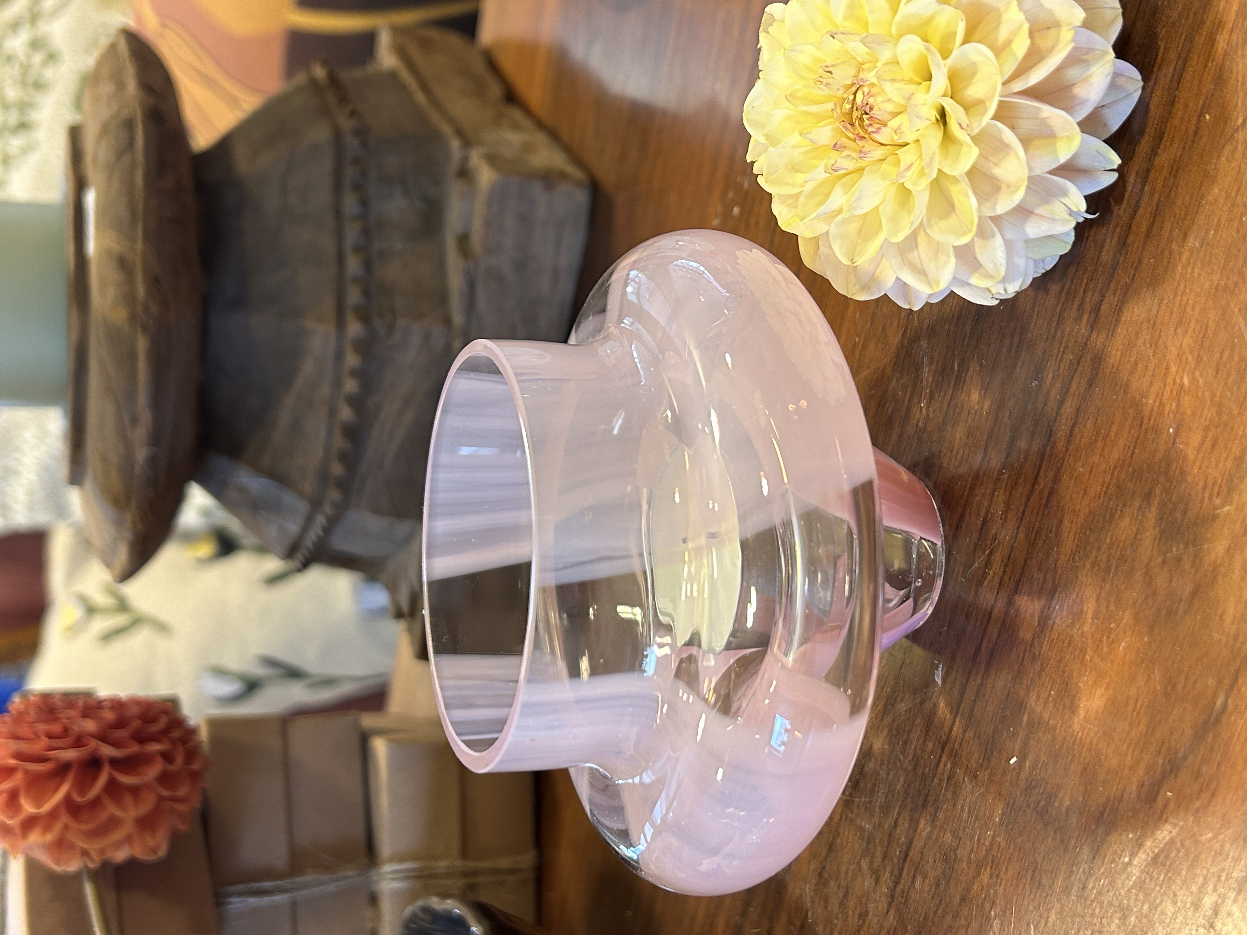I Am Not Perfect Candle Holder Small - Blush (rosa)