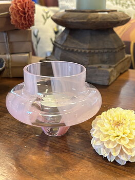I Am Not Perfect Candle Holder Small - Blush (rosa)