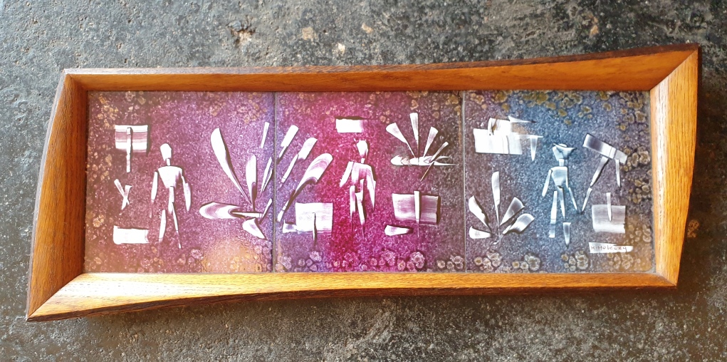 Holézy Etus K. tile and oak 1930s