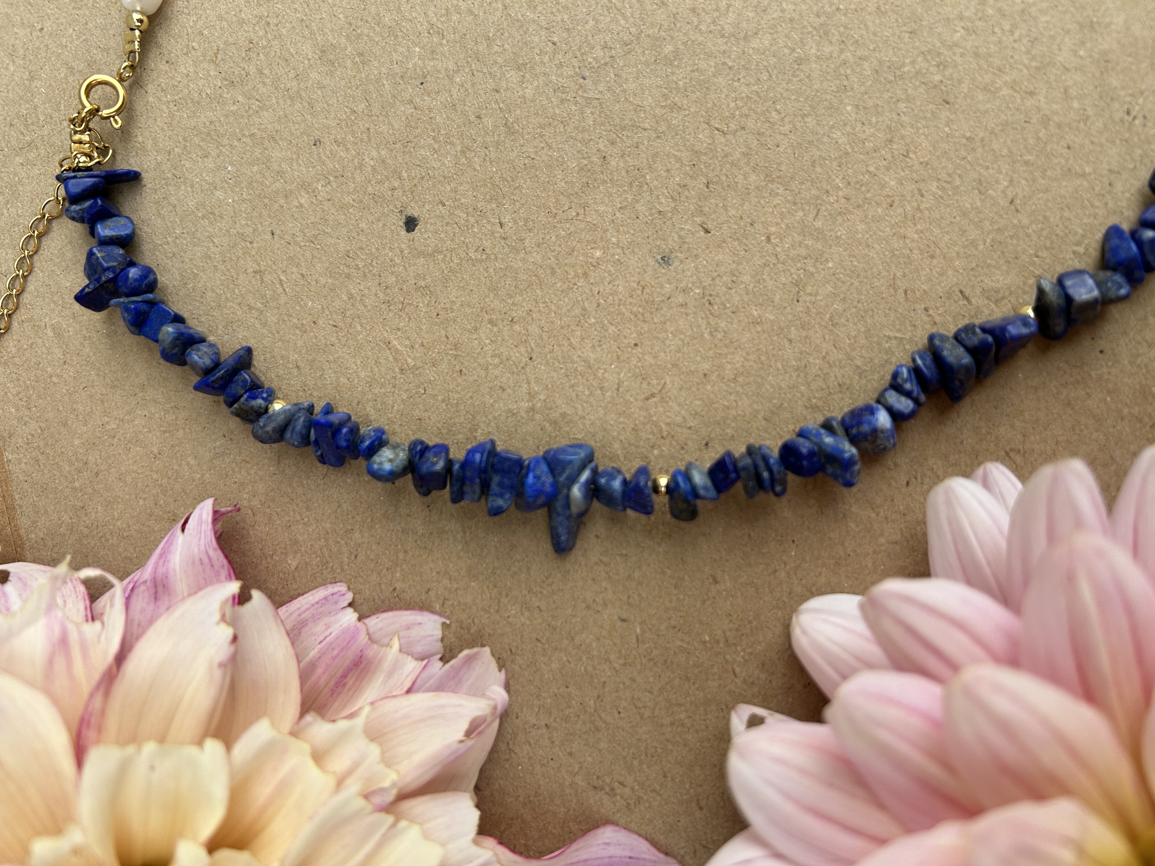 Halsband Blue Agapanthus  - 3