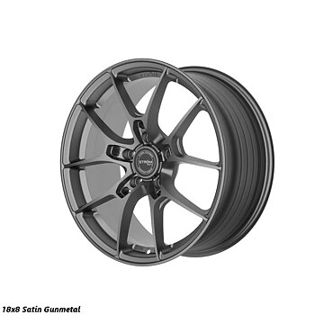Ström Wheels STR-F1 18x8 ET42 5x112 Satin Gun Metal