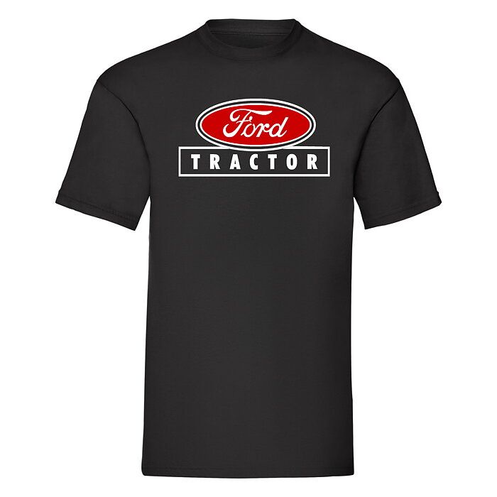 T-Shirt Barn Ford Tractor - Svart