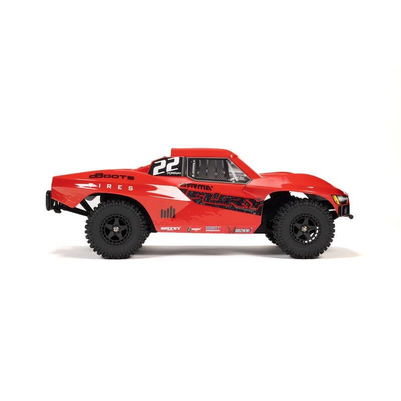 ARRMA 1/10 FURY MEGA 550 2WD Short Course Truck RTR with Battery & Charger, Red - 17