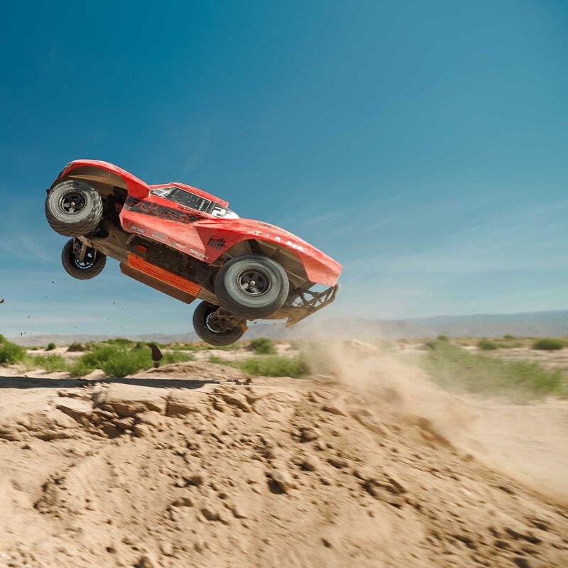 ARRMA 1/10 FURY MEGA 550 2WD Short Course Truck RTR with Battery & Charger, Red - 9