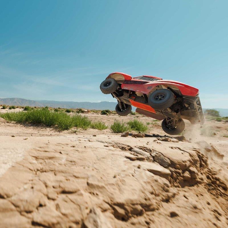 ARRMA 1/10 FURY MEGA 550 2WD Short Course Truck RTR with Battery & Charger, Red - 7