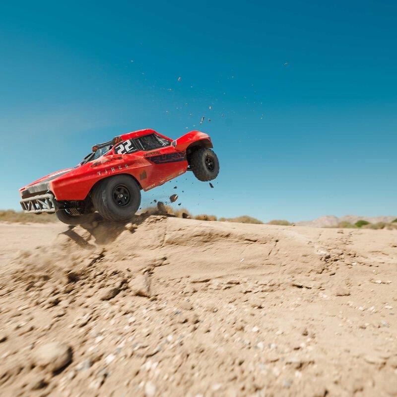 ARRMA 1/10 FURY MEGA 550 2WD Short Course Truck RTR with Battery & Charger, Red - 5