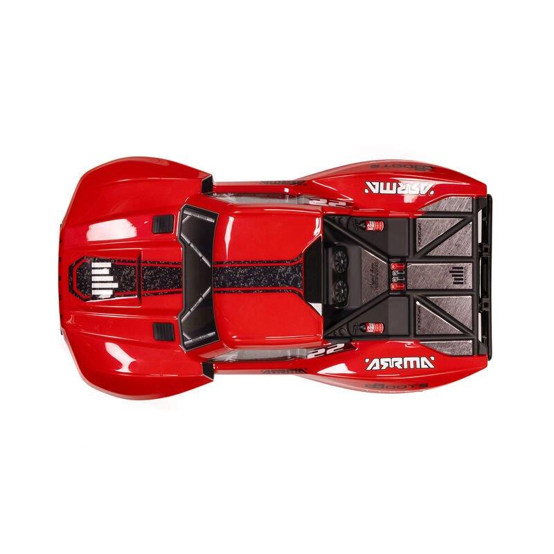 ARRMA 1/10 FURY MEGA 550 2WD Short Course Truck RTR with Battery & Charger, Red - 20