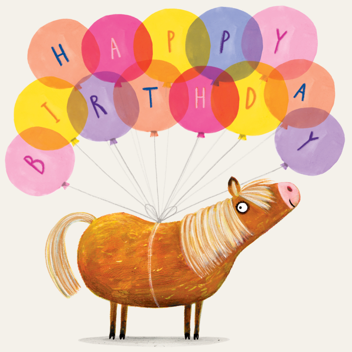 Birthday Horse, Greeting Cards - 2