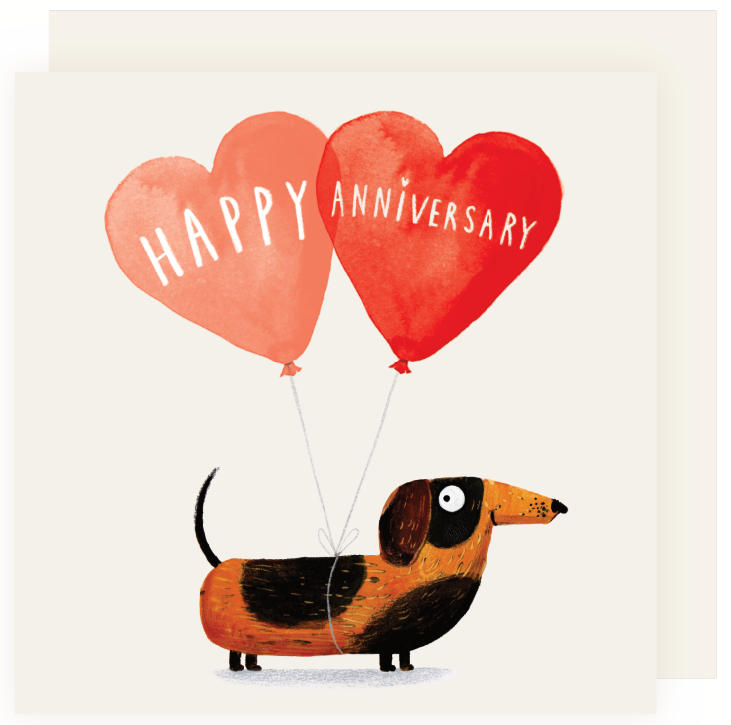 Anniversary Puppy, Greeting Cards - 2