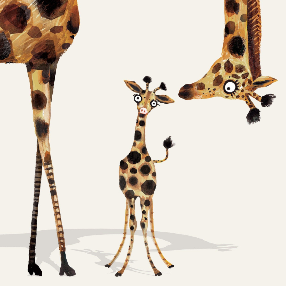 Baby Giraffe, Greeting Cards