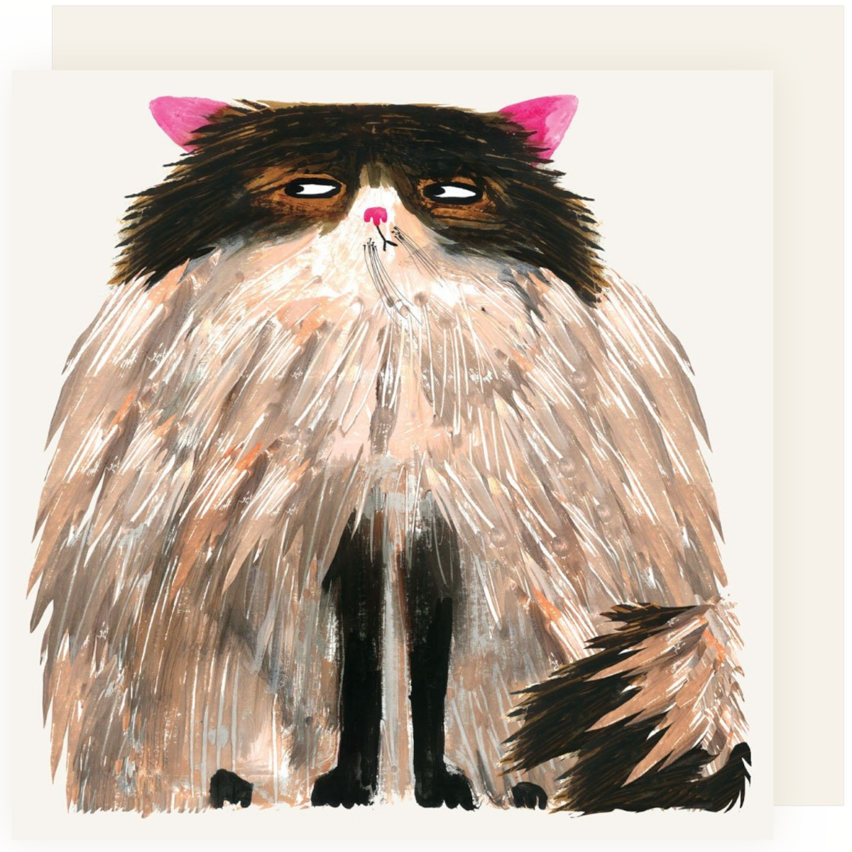 Powder Puff Cat, Greeting Cards - 2