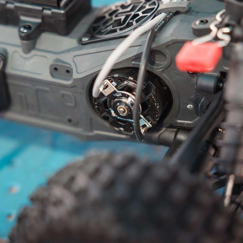 ARRMA 1/10 FURY MEGA 550 2WD Short Course Truck RTR with Battery & Charger, Blue - 14