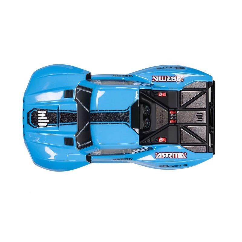 ARRMA 1/10 FURY MEGA 550 2WD Short Course Truck RTR with Battery & Charger, Blue - 19