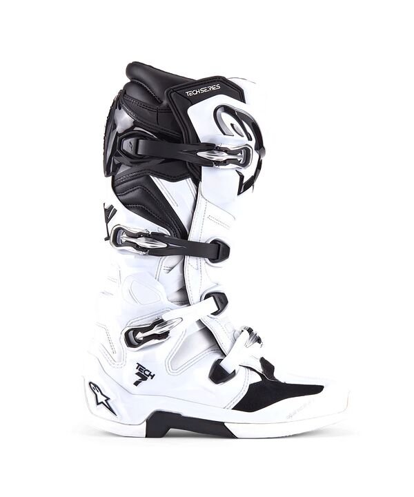 Alpinestars Tech 7 Crosstövlar Vit Svart 2025 - 3