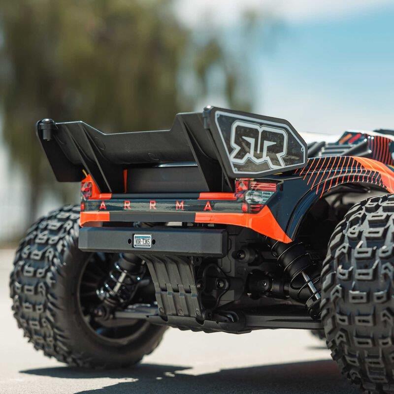 ARRMA 1/10 VORTEKS MEGA 550 2WD Stadium Truck RTR with Battery & Charger, Orange - 15