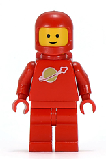 LEGO sp005 Classic Space - Red with Air Tanks