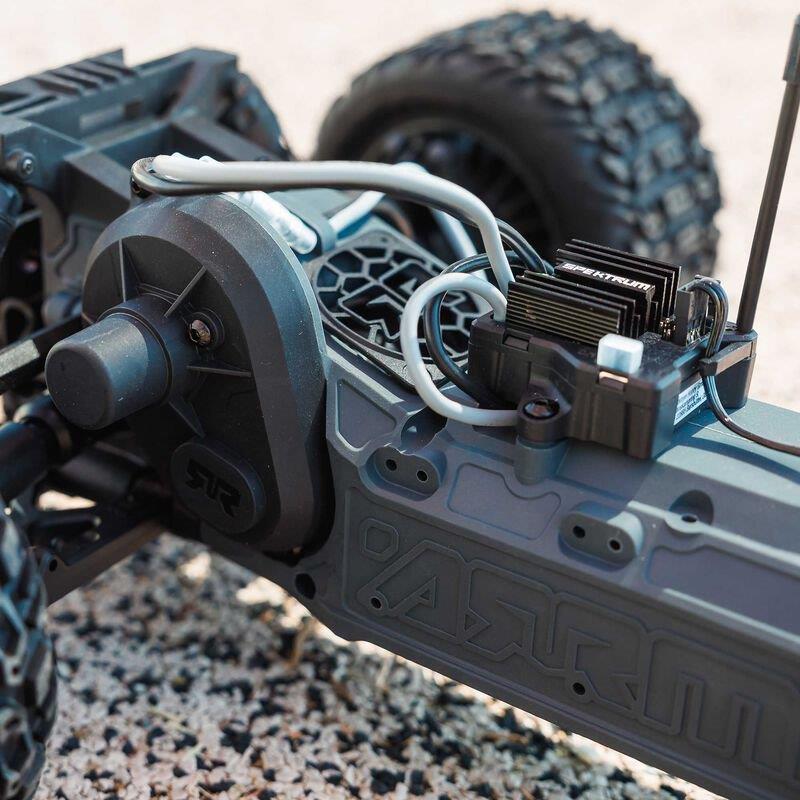 ARRMA 1/10 VORTEKS MEGA 550 2WD Stadium Truck RTR, Blue - 22