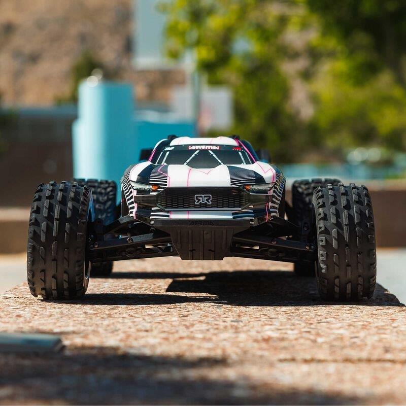 ARRMA 1/10 VORTEKS MEGA 550 2WD Stadium Truck RTR, Blue - 19