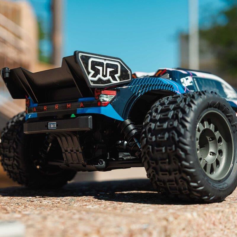 ARRMA 1/10 VORTEKS MEGA 550 2WD Stadium Truck RTR, Blue - 20
