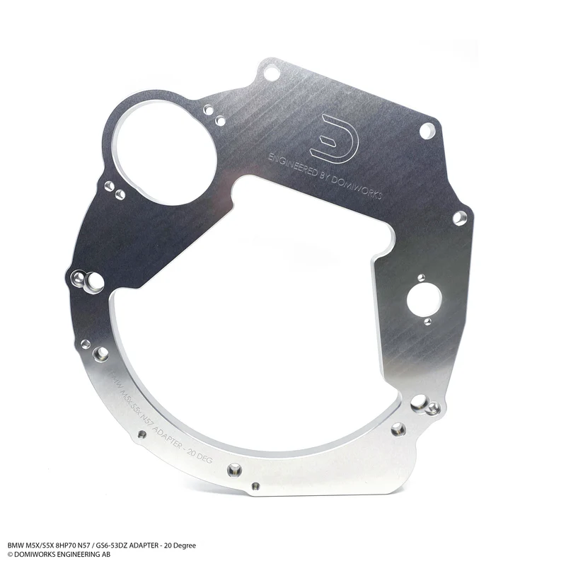 BMW M5x/S5x 8HP 45/50/70/75 N57 B57 B58 Adapter - 20 grader lutning