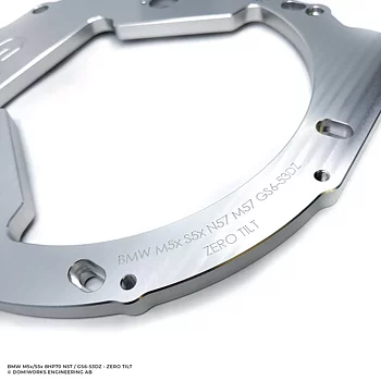 BMW M5x/S5x 8HP 45/50/70/75 N57 B57 B58 Adapter - rakt stående