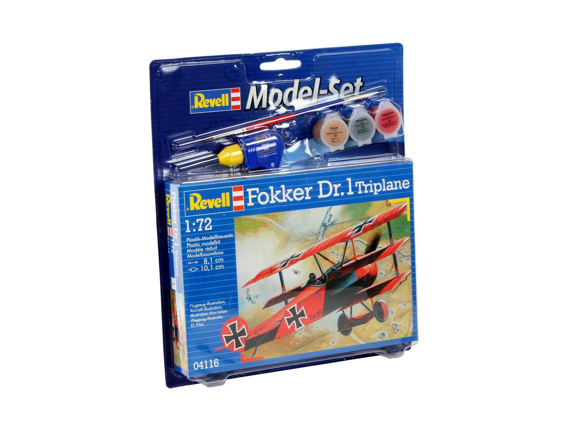 Revell Modellset Fokker Dr, 1 Triplane - 2