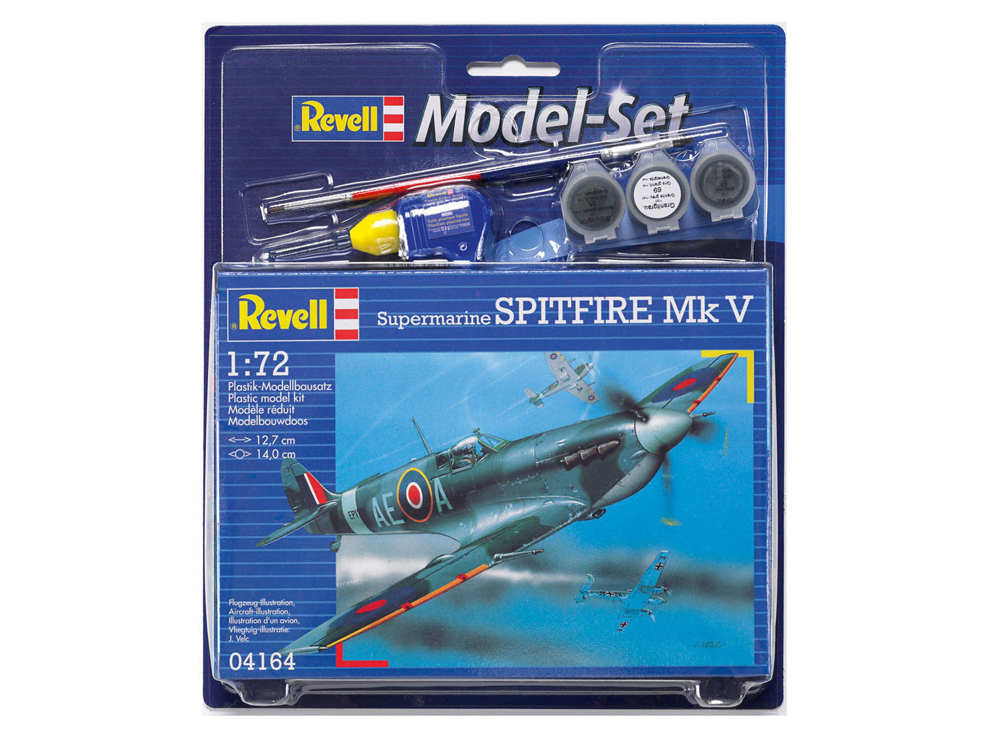 Revell Modellset Flygplan Spitfire Mk,V