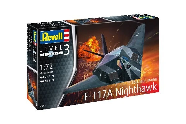 Revell Modellset F-117A Nighthawk Stealth Fighter