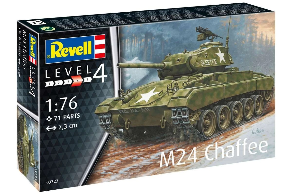 Revell Modellset Tank M24 Chaffee